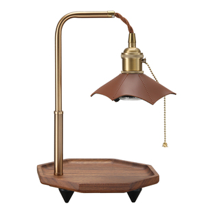 舒居曳落灯复古蜡烛台灯卧室融蜡灯香氛灯浪漫生日新婚礼物伴手礼