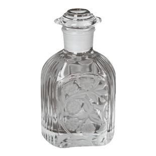 日本进口广田硝子resie古典玻璃浮雕调料瓶酱油瓶花瓶调味分装瓶