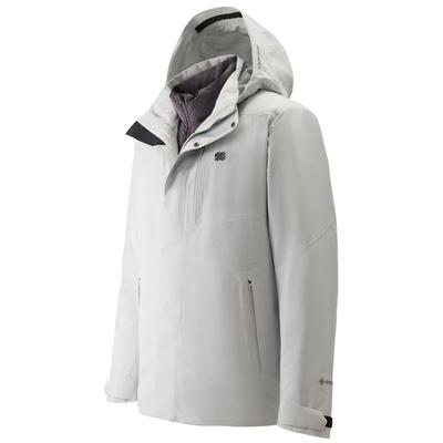 KOLON SPORT可隆冲锋衣2级防泼水防风透湿男女GTX羽绒三合一夹克