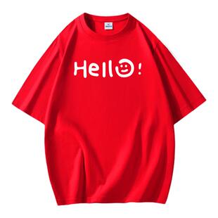 NASA短袖T恤男字母印花潮流舒适圆领时尚日常简约休闲风上衣