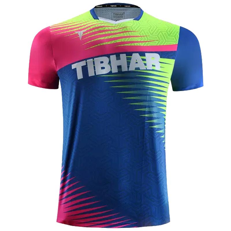 TIBHAR挺拔儿童乒乓球服套装2023新款比赛服训练服速干透气运动服