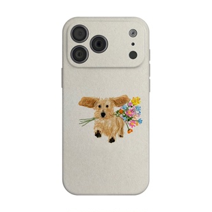 花束信使 iPhone16苹果17promax小米15华为pura80新款mate70适用vivoX300ins文艺复古风opporfindX6手机壳14