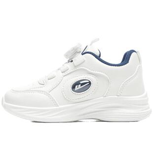 回力童鞋男童运动鞋2026春秋新款儿童小白鞋男孩校园旋钮白鞋透气