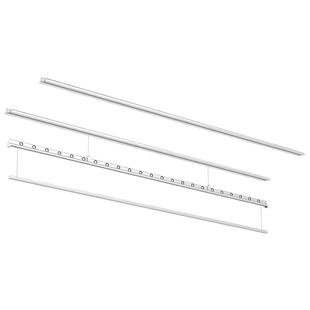 恋晴隐形智能电动晾衣架升降暗藏嵌入式声控遥控家用阳台晾衣被杆