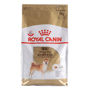 皇家柴犬成犬粮3kg日本皇家柴犬狗粮专用粮中型犬成犬包邮干粮