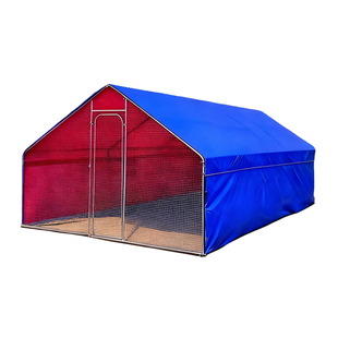 鸡笼子户外特大号室外过冬鸡舍养殖冬天保温鸡鸭鹅家禽养鸡笼搭建