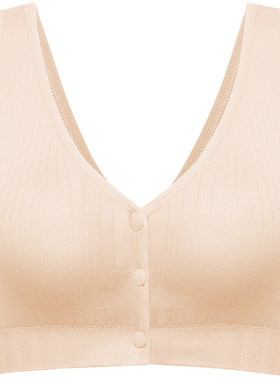 哺乳内衣孕妇孕期文胸前扣背心式