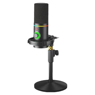 闪克PD200X动圈麦克风USB台式录音配音电竞游戏唱歌直播降噪话筒