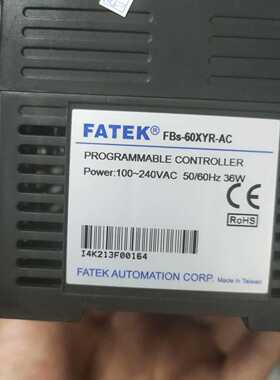 议价FATEK永宏PLC FBs-60XYR-AC
