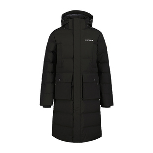 ICEPEAK中国国家越野滑雪国家队同款男户外运动90鹅绒长款羽绒服