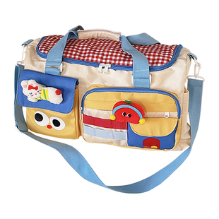 短途旅行包女轻便大容量行李袋出差旅游手提健身包待产包收纳袋子