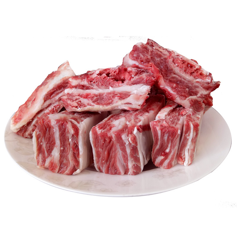 牛排骨新鲜现杀兰州黄牛肉牛肋条