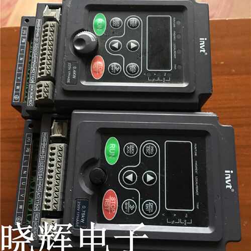 议价英威腾变频器CHE100-0R7G-S2 0.75KW 220V 实物拍摄 包质量