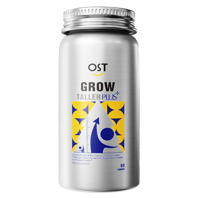 OST乐力赖氨酸青少年成长钙片助长儿童学生男女生补钙镁锌6瓶plus