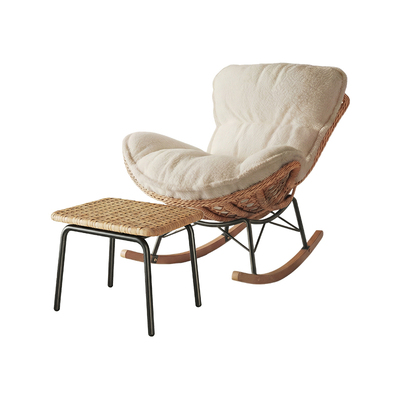 【冬绒夏藤】四季通用摇摇椅