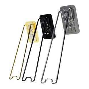 相框支架后面的摆台摆架支撑金属桌面照片摆放展示免钻孔免钉画框