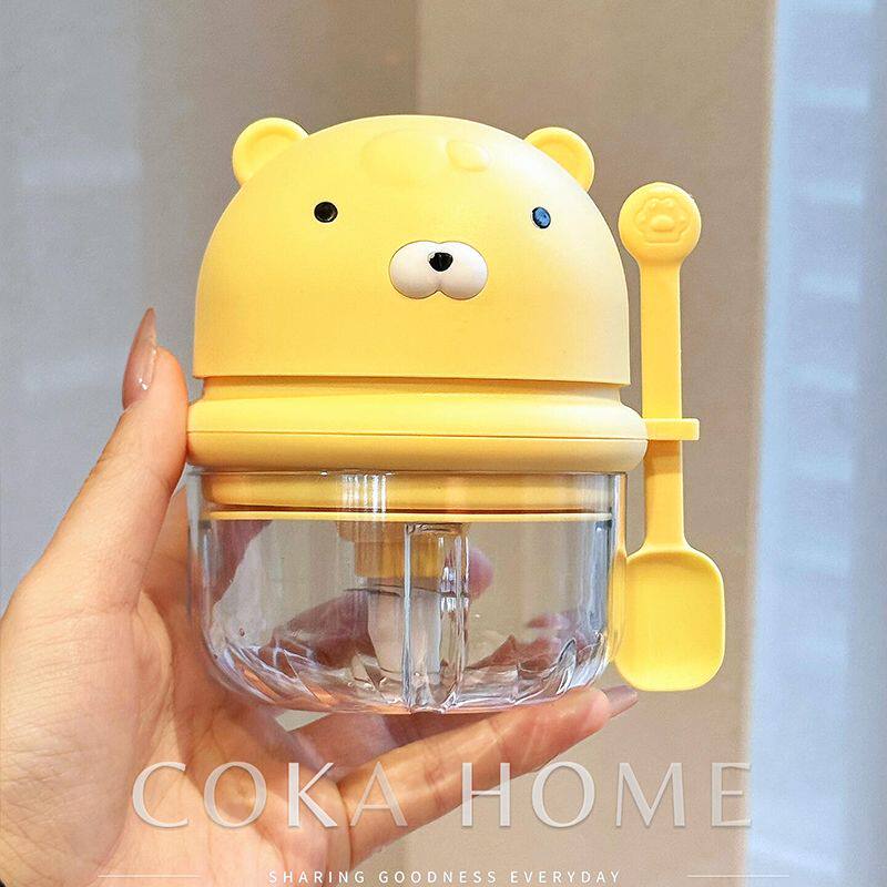 蒜泥神器搅碎机捣蒜器电动绞肉机蒜蓉研磨器辅食切姜石臼厨房家用