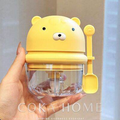 蒜泥神器搅碎机捣蒜器电动绞肉机蒜蓉研磨器辅食切姜石臼厨房家用