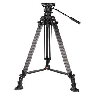 科漫KX3636F单反摄像机三脚架专业液压阻尼云台微电影婚庆摄影录像支架滑轮佳能尼康相机三角架KX3838KX3737