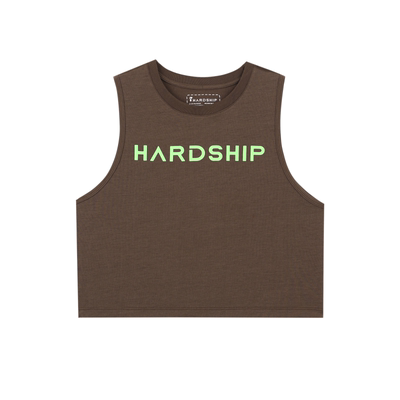 HARDSHIP咖啡健身跑步背心