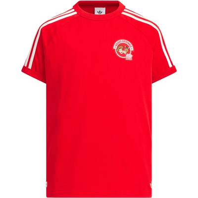 滔搏adidas阿迪达斯大童舒适运动上衣休闲短袖T恤KV6595