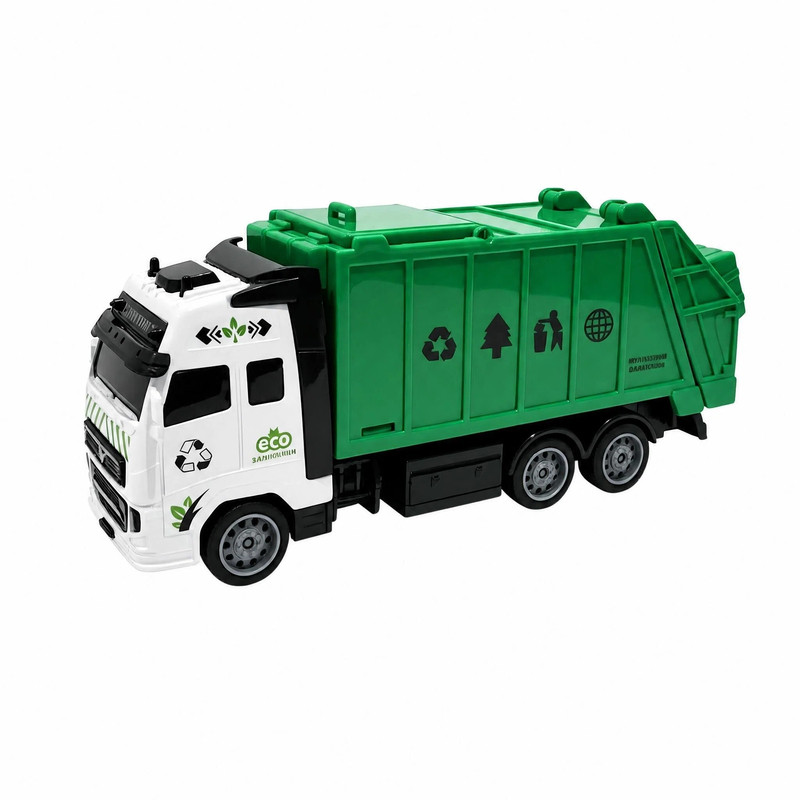 大号合金玩具车回力垃圾车环卫车