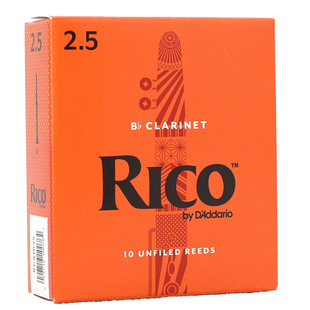RICO哨片黄盒橙盒2.0单簧管黑管 2.5降B调古典流行瑞口3.0