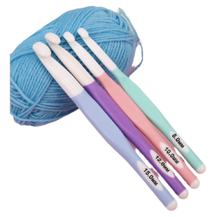 特粗款钩针工具编织地毯粗线勾针手工包包帽子冰条线专用大号钩针