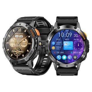 大屏圆盘多功能户外运动智能手表男款测心率血压健康检测手表男士