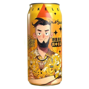 进口橙色炸弹16度高度强劲烈性小麦啤酒500ml听装麦克雷啤酒组合