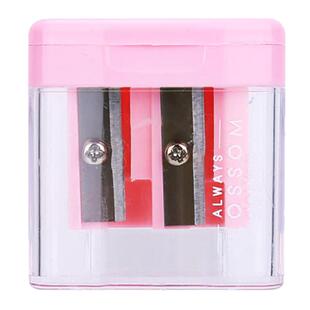 双孔卷笔刀大口径粗笔三角铅笔洞洞笔转笔刀幼儿园便携式削笔刀小学生专用儿童手动式旋笔刀削铅笔小刀