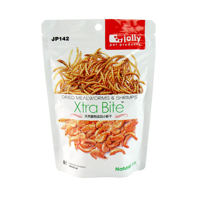 Jolly祖莉面包虫干小虾干高蛋白