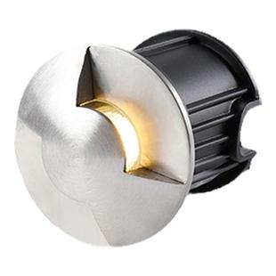 不锈钢地埋灯嵌入式12V3500K地灯户外防水楼梯踏步射灯星星灯草坪