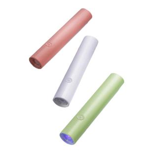 2026新款手持速干一字美甲灯指甲油胶烤灯小型蓄电照灯专用光疗灯