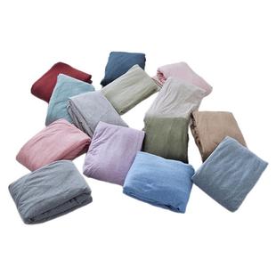 全棉床笠针织棉天竺棉床笠单件超柔裸睡床罩1.2米1.35米1.8米床