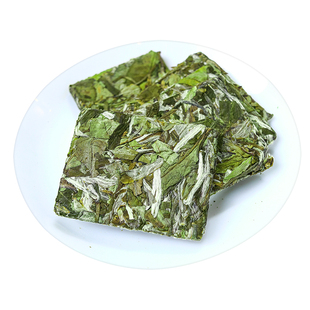 2025福建高山白牡丹白茶明前春茶饼干片白茶饼小方片携带方便5g