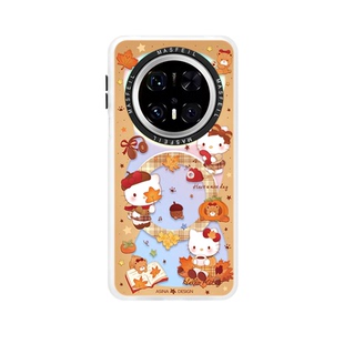 枫叶凯蒂适用华为Mate80promax手机壳磁吸新款mate60带支架保护套mt40e创意小众mete70全包可爱超薄30pro+