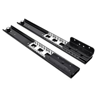 重型飘窗滑轨书桌台面延长导轨推拉侧装轨道伸缩滑道隐形五金配件