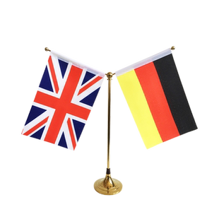 国旗党旗办公室桌面摆件小红旗架子各国旗帜定做大型会议场景布置