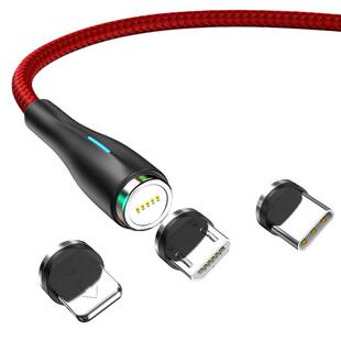 磁吸数据线type-c强磁力适用华为5a超级快充苹果12安卓闪充oppo手机vivo充电线器磁吸铁三合一磁性一拖二车载