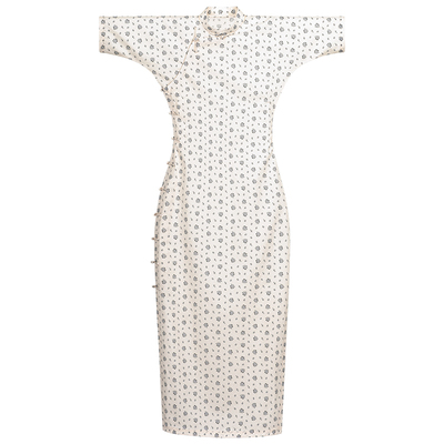 浅茉书吟丨一城风絮丨纯棉旗袍女