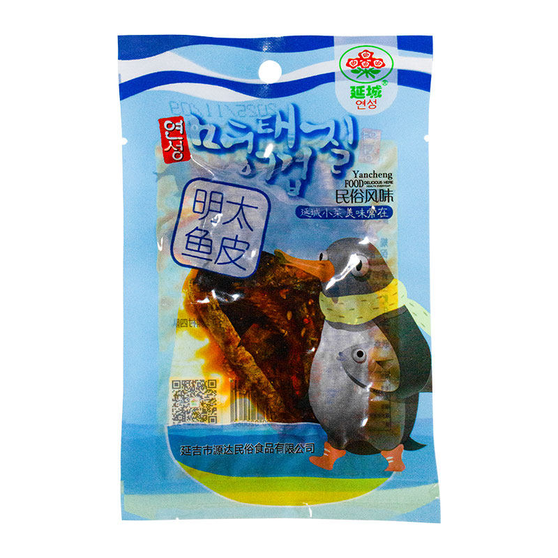 延边朝鲜族特色小食明太鱼皮