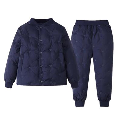 罗蒙90白鸭绒羽绒服秋冬加厚儿童