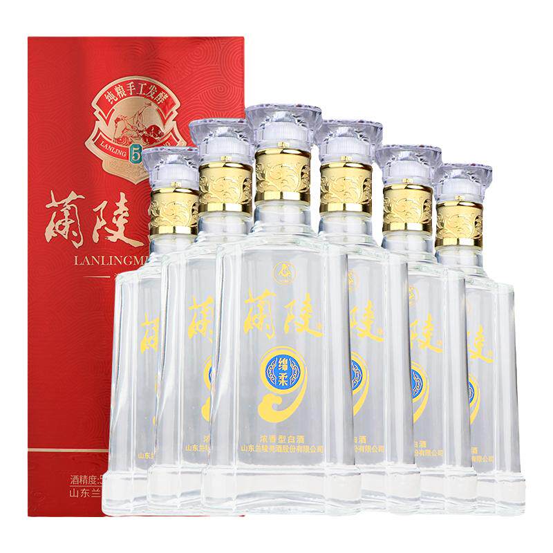 兰陵#5新绵柔浓香型50度500mL*6