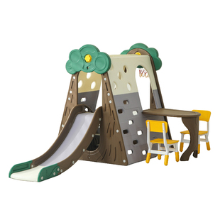 攀爬架滑滑梯儿童室内家用小型宝宝滑梯秋千玩具室外家庭儿童乐园