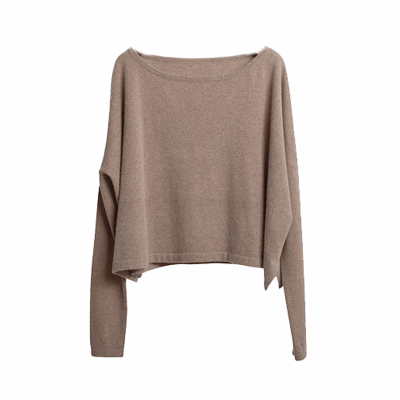 羊绒衫上衣毛衣原隐复古一字领