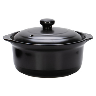 金华锂瓷平底砂锅米线商用麻辣烫明火电陶炉用重庆鸡公煲干烧砂锅