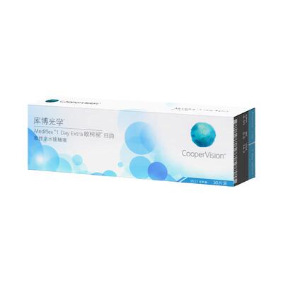 库博光学欧柯视日抛30片装盒隐形眼镜近视透明片原装进口官方正品