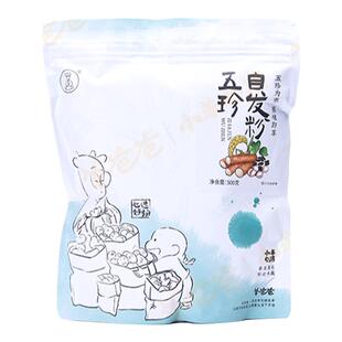 羊爸爸五珍自发面粉家用含干酵母馒头包子山药薏仁粉小麦粉黑米粉