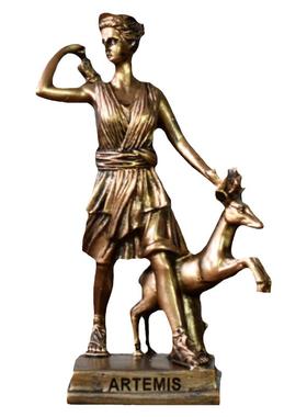 树脂欧式狩猎女神阿尔忒弥斯